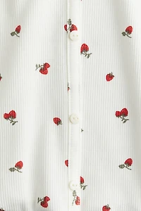 Ribbed T-shirt