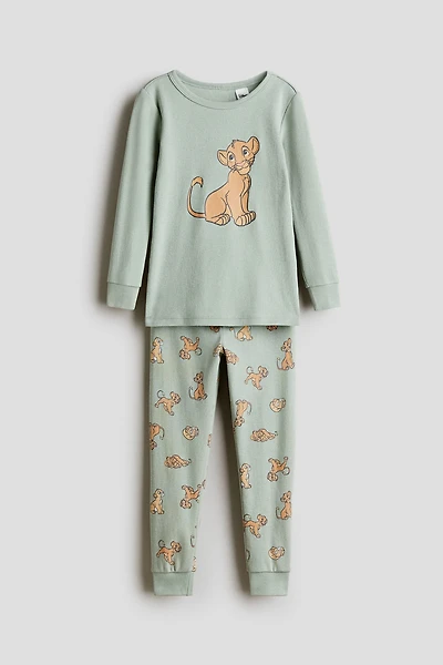 Snug Fit Cotton Jersey Pajamas