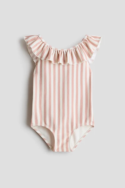 Ruffle-Trimmed Swimsuit