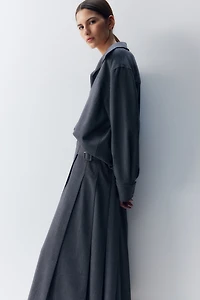 Chemise à enfiler en sergé