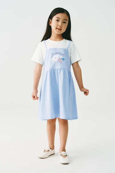 Printed Layered Dress