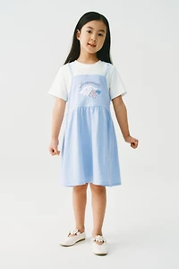 Printed Layered Dress