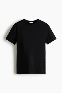 T-shirt ajusté en coton mélangé