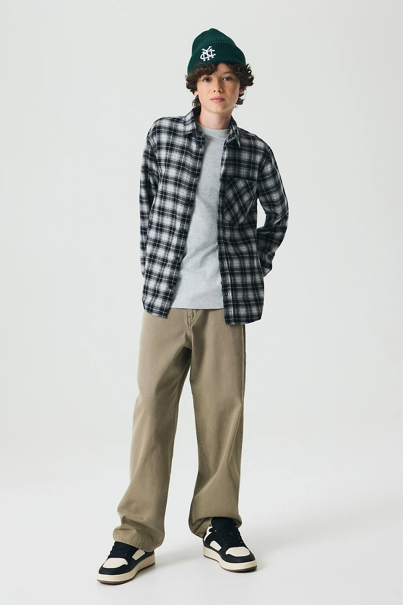 Cotton Flannel Shirt