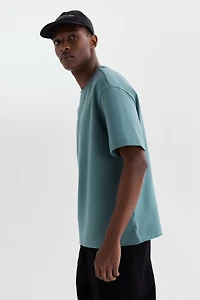 T-shirt ample en interlock