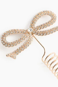 Bow-Shaped Tree Topper