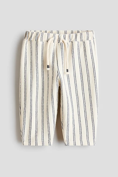 Pantalon en jersey texturé