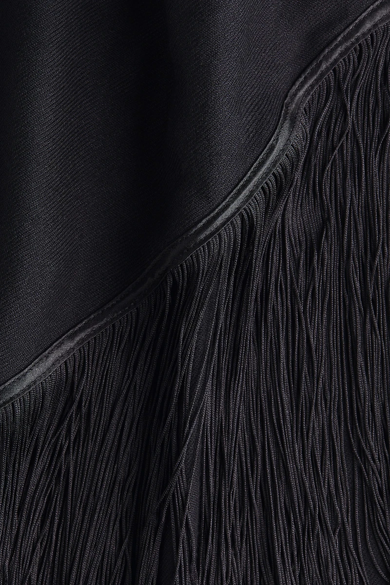 Fringe-Trimmed Scarf