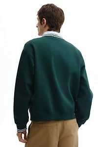 Loose-Fit Printed Sweatshirt