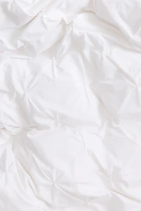 Housse de couette TG lit double à plis nervurés