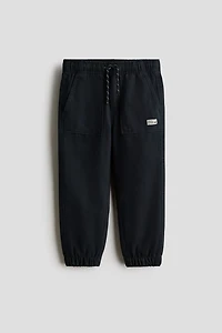 Cotton Twill Joggers