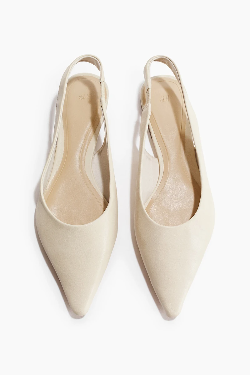 Pointed Slingbacks