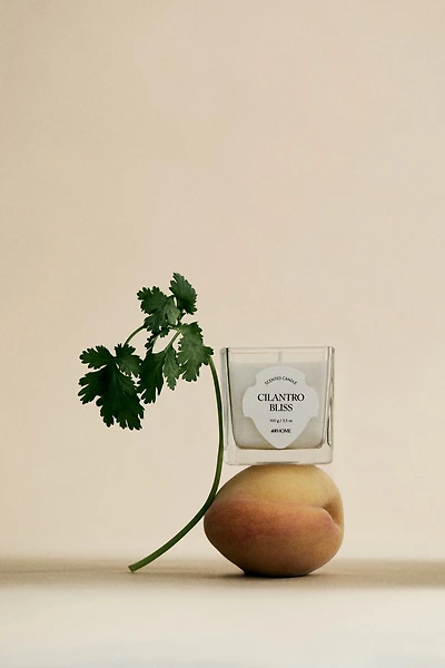 Small Scented Candle Glass Holder