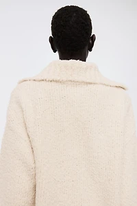 Chandail grande taille avec col