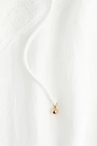 Embroidered-Detail Dress