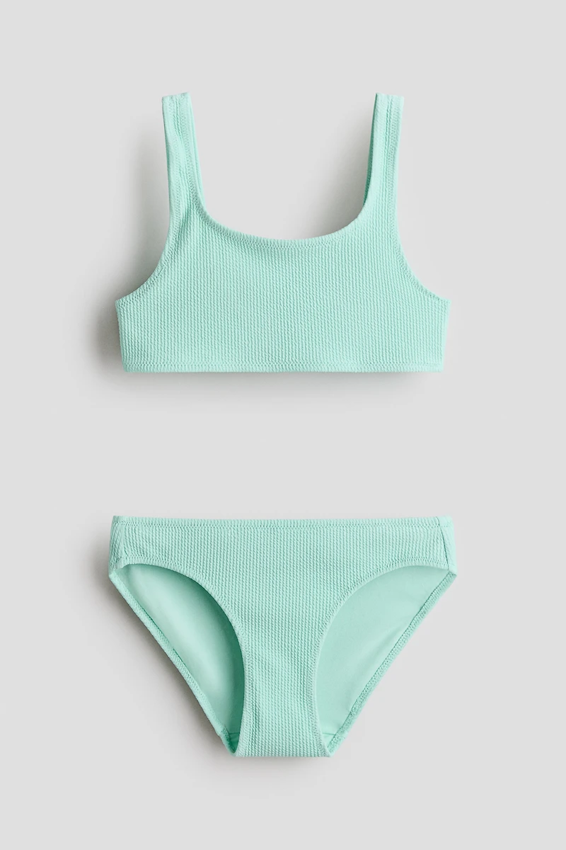 Textured Two-Piece Swimsuit