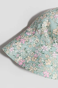 Printed Wide-Brim Sun Hat