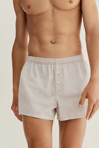 5-pack Woven Cotton Boxer Shorts