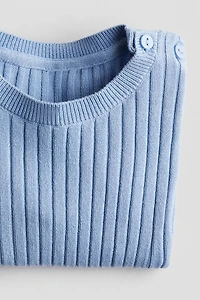 Rib-knit Sweater