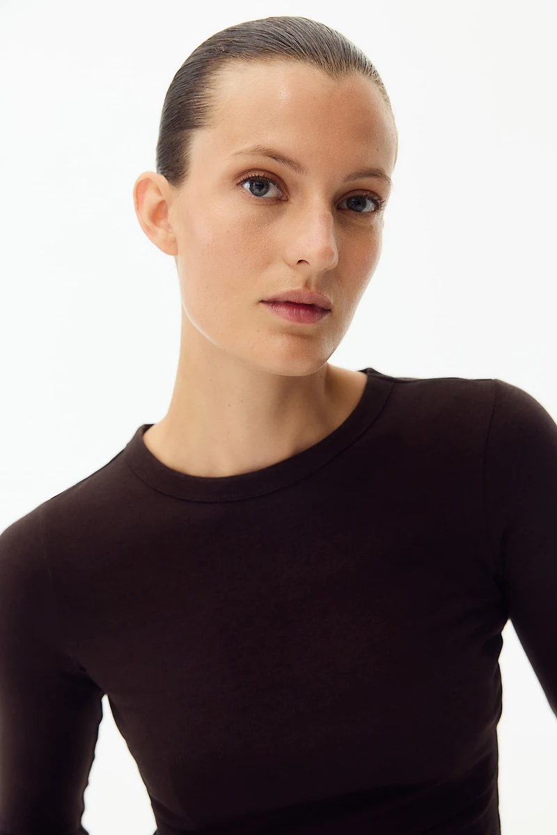 MAMA Long-Sleeved Nursing Top