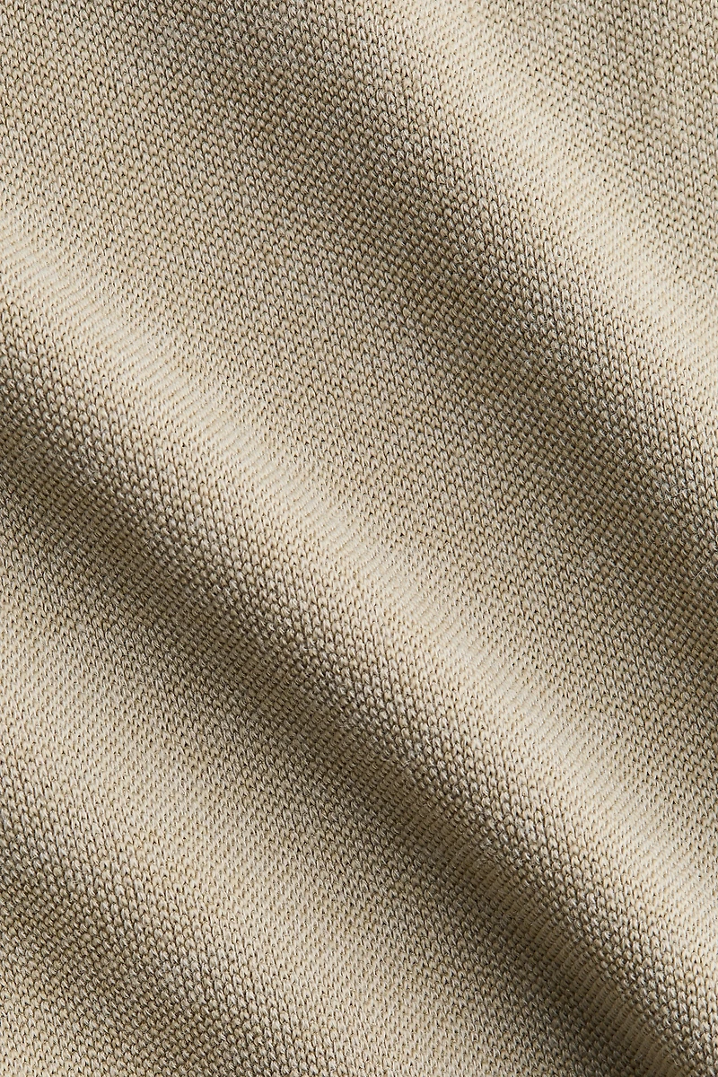 Mock Turtleneck Jersey Top