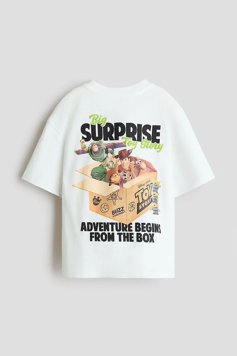 T-shirt ample imprimé