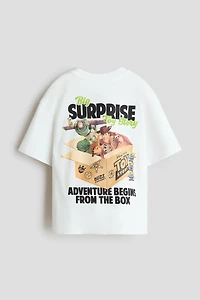 T-shirt ample imprimé