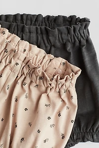 Lot de 2 culottes bouffantes en coton