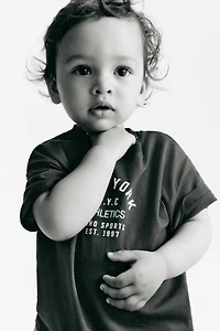 Printed Cotton T-Shirt