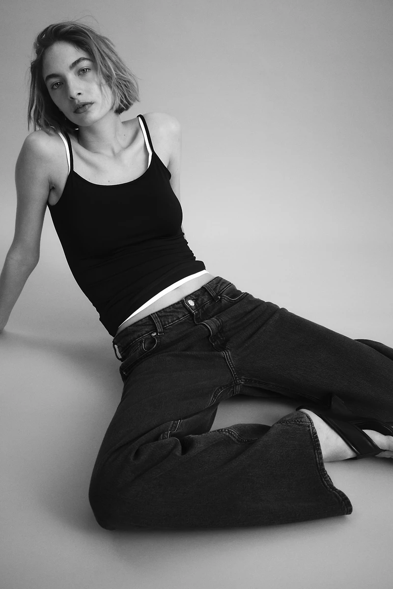 Wide High Waist Jeans