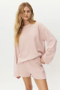 Rolled-Edge Sweater