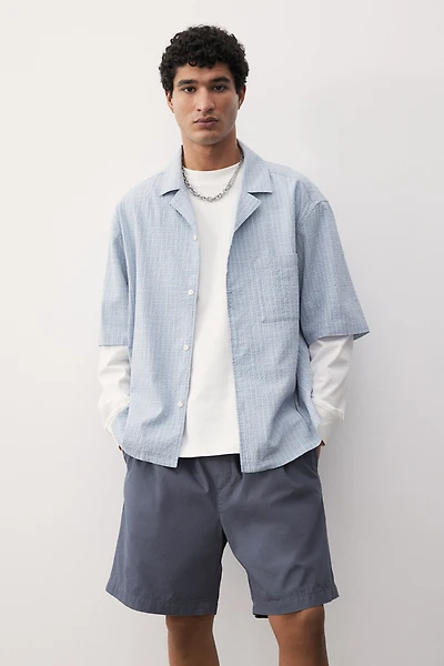 Regular-Fit Canvas Shorts