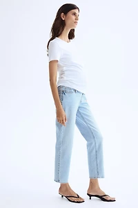 MAMA Straight Ankle Jeans