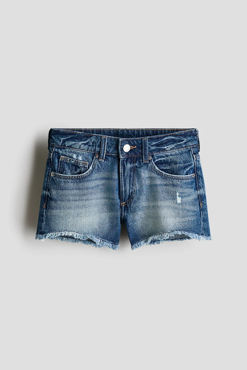 Short décontracté en denim