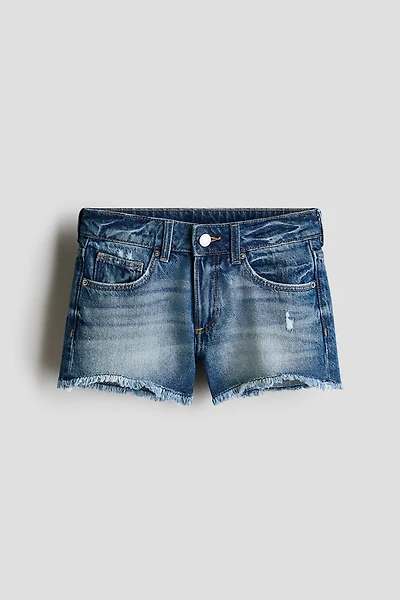 Short décontracté en denim