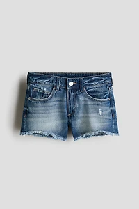 Short décontracté en denim