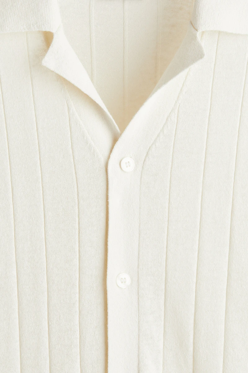 Regular-Fit Linen-Blend Resort Shirt
