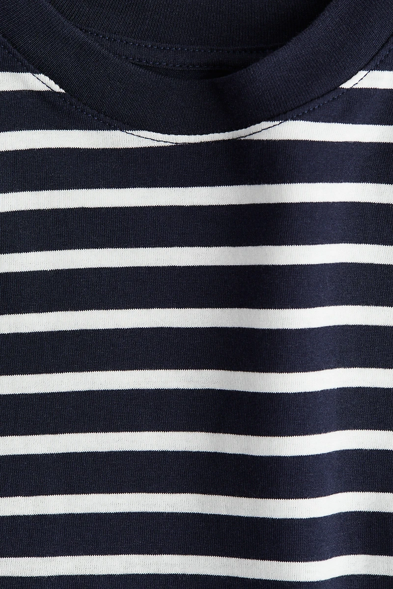 Long-Sleeved Cotton T-Shirt