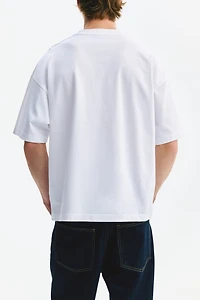 T-shirt grande taille en coton