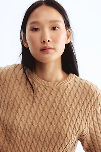 Cable-Knit Sweater