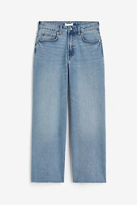 Wide High Ankle Jeans