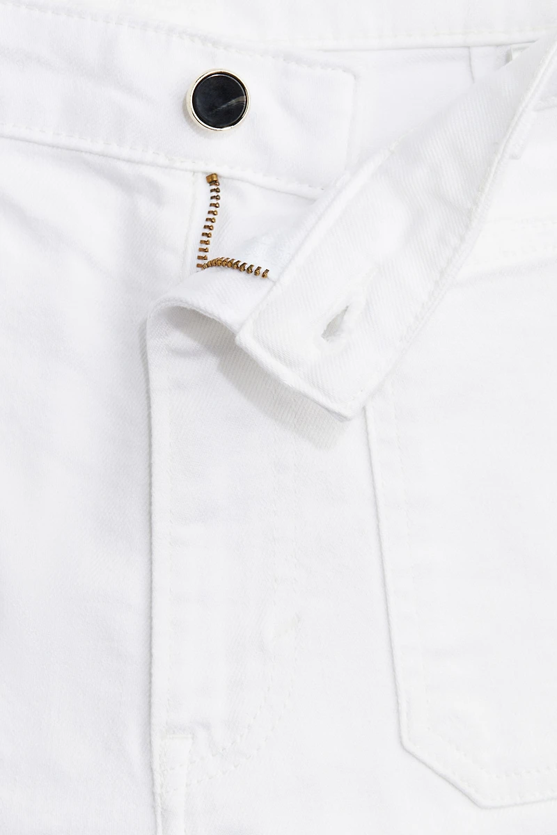 Jean large taille haute