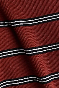 Pantalon en tricot côtelé