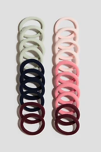 20-pack Hair Elastics