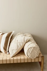 Tufted Cotton Bolster