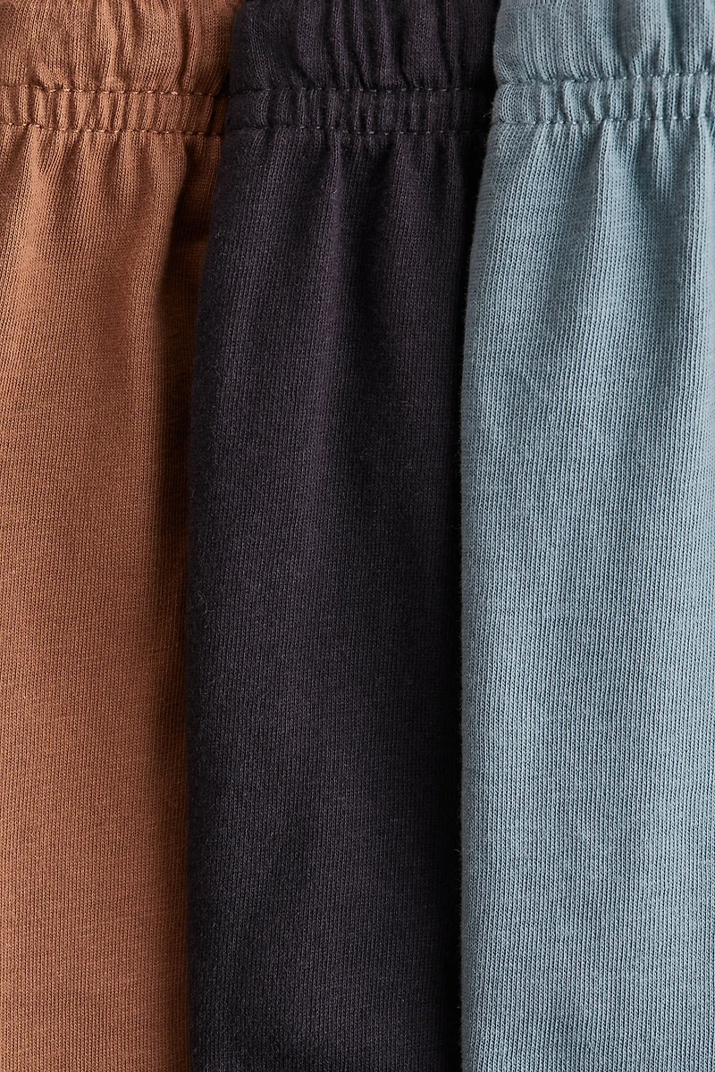 Lot de 3 shorts en coton