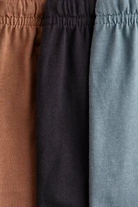 Lot de 3 shorts en coton