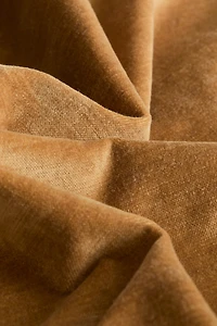 Velvet Cushion Cover with Fringe