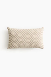 Coussin d'extérieur en tissu jacquard