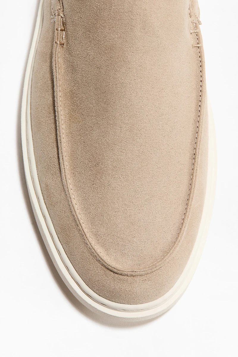 Moccasin-Seam Loafers